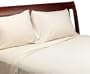 Wamsutta 100% Egyptian Cotton Jersey Queen Sheet Set, Natural