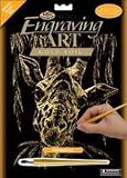 Gold Foil Engraving Art Kit 8X10 - Giraffe