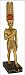 Amun Ra God of Kings / King of Gods Egyptian Statue - Large
