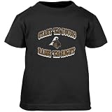 Purdue Boilermakers Infant Black Start 'Em Young T-shirt