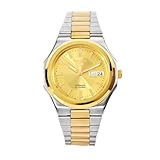 Seiko Men's SNKK50 5 Stainless Steel Goldtone Dial Watch