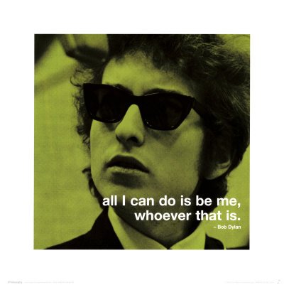 Bob Dylan Music Art Poster Print, 16x16