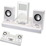 Electronics : White iPod Speakers/Sound Unit/Docking Station