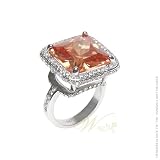 STUDIO 925: *'WAKEFIELD CHAMPAGNE PRINCESS-CUT 10Ct RING*