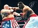 LARRY HOLMES AND BUTTERBEAN AUTOGRAPHED BOXING AWESOME 16X20 PHOTO (BOXING)