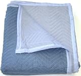 Moving Blanket (Single) 72" X 80" Pro Mover - 7.25 Lbs/Each - Blue/Lt. Blue
