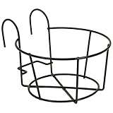 Amertac 5014BL Flower Pot Holder, Black