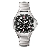 Victorinox Swiss Army Men's 241333 Swiss Army Base Camp Black Dial Watch