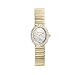 Esatora Women's Exquiste 14K Yellow Gold Wrist Watch with Genuine Mother Of Pearl Dial and Diamonds