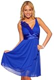 Sexy Floral Sleeveless Stretch Sheer V-neck Empire Waist Mini Slip-on Cocktail Dress