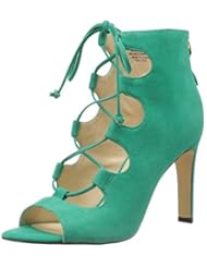Shoes: Nine West Womens Unfrgetabl Suede Dress Pump, Green Suede, 9.5 M US - Nine West