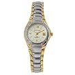 PIERRE CARDIN Women's Two-tone Quartz Watch with Textured White Dial. Model: PC4334TS