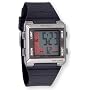 Meridian Kahuku Series Digital EL Chronograph Watch w/ Alarm, # 3348BK
