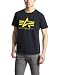 (アルファ インダストリーズ)ALPHA INDUSTRIES INC ALPHA S/S PRINT-T 23154-0004 0004 ネイビー XL