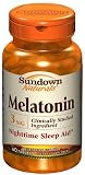 Sundown Melatonin 3 mg Tabs, 60 ct