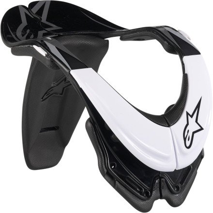Alpinestars Bionic Neck Support SB White/Black, XS