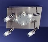 Halogen Deckenleuchte, 8-flammig, matt – Fischer 30097