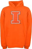 Illinois Fighting Illini Youth Orange Tackle Twill Hooded Sweatshirt
