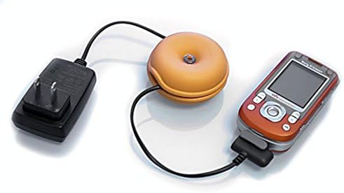 Cleverline, Mini Cable Turtle, Color: Blue, Material: Flexible Rubber, Dimensions: 1.75"Diameter x .875"H, Qty: 1