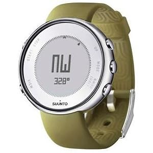 Suunto Lumi Wrist-Top Computer Watch with Altimeter, Barometer, Compass, Sunrise/Sunset Timer, and Weather Indicator (Sportif Pack Olive Green)