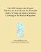 Books : The 2009 Import and Export Market for Travel Sets for Personal Toilet, Sewing, or Shoe or Clothes Cleaning in the United Kingdom