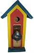 Funky Randy 14" Birdhouse Home Rustic Door Knob Usable House R-118-R