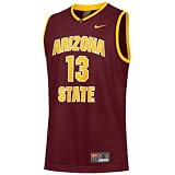 Nike Arizona State Sun Devils #13 Youth Maroon Replica Basketball Jersey