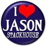I HEART JASON STACKHOUSE Pinback Button 1.25" Pin / Badge Love True Blood Vampire