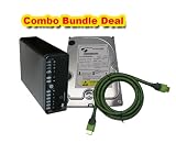 Masscool MP-1370S 1080i Hi-Def HDMI LAN/TV Scheduled Recording HD Media Player w/ White Label 640GB SATA Hard Drive Built-in w/MASSCOOL CB-HH006 High Speed HDMI to HDMI Cable 6 Feet - Combo Bundle Deal