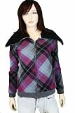 Roxy Womens Field Trip Fleece Full Zip Long Sleeve Y4746558F-PRT