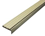 日中製作所 BIM ステンレス ノンスリップ タイヤ付  アイボリー ビス穴あり 1m D102-1H-9
