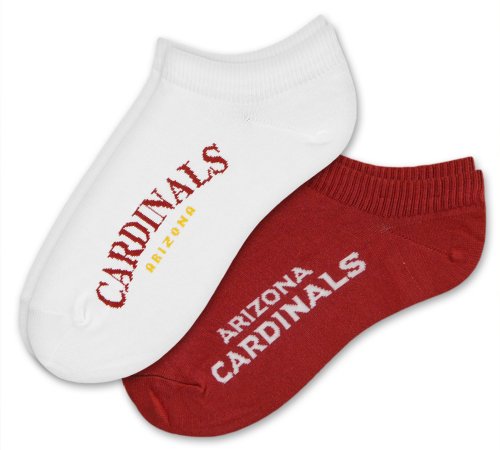 Arizona Cardinals Women's No-Show Socks (2-pack)