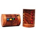 Kugelpuzzle aus Holz