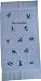 Hand Towel light blue with Zodiac Sign Capricorn