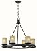 World Imports 6136-88 Colchester Collection 6-Light Iron Chandelier, Oil Rubbed Bronze