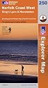 Norfolk Coast West (OS Explorer Map)