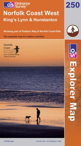 Norfolk Coast West (OS Explorer Map)