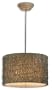 Uttermost 21105 Knotted Rattan -Light Hanging Shade, Chai Finish