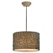 Uttermost 21105 Knotted Rattan -Light Hanging Shade, Chai Finish