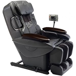 Real Pro Ultra Massage Lounger - Black