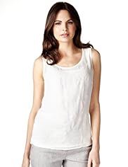 Per Una Floral Embroidered Blouse with Camisole