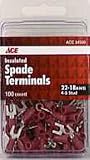 Pk/100: Ace Insulated Spade Terminal (34550)