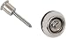 Dunlop Flush Mount Design Straplok System - Nickel