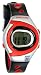 England FA D424.04EN Gents Red Dial and Black Strap Digital Watch