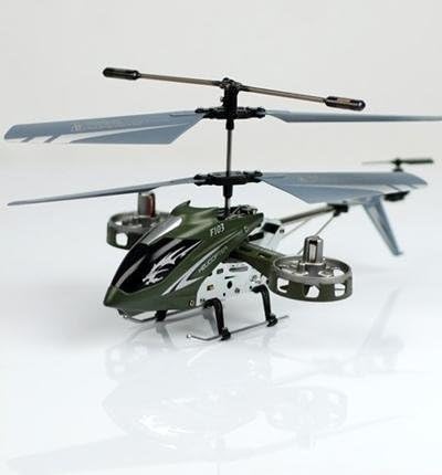 F103 Avatar 4ch Gyro LED Mini Rc Helicopter Metal Red