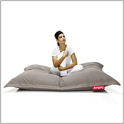Fatboy The Original Stonewashed Bean Bag Lounger by Fatboy USA, color = Taupe