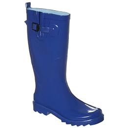 Solid Rain Boots - Into the Blue