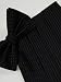 Freedom "Black" Silk Woven Tuxedo Bowtie and Cummerbund Set