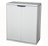 Gracious Living 91010-1CFP Cabinet - Base Wall with Two Shelves