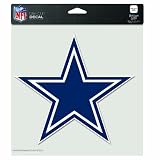 NFL Dallas Cowboys 8-by-8 Inch Diecut Colored Decal